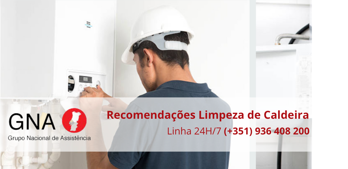 Recomendações de Limpeza da Caldeira