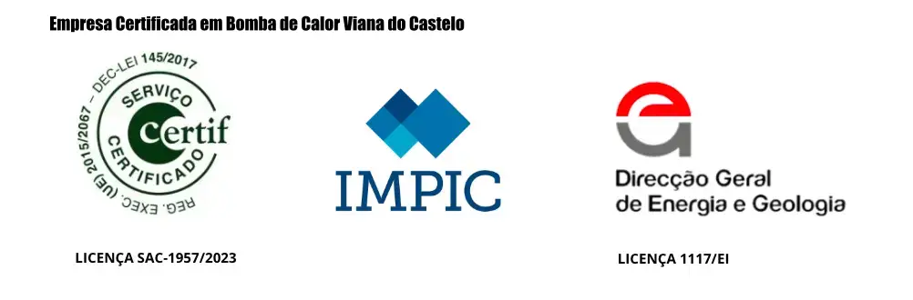 Técnicos Certificados - Bomba de Calor Viana do Castelo